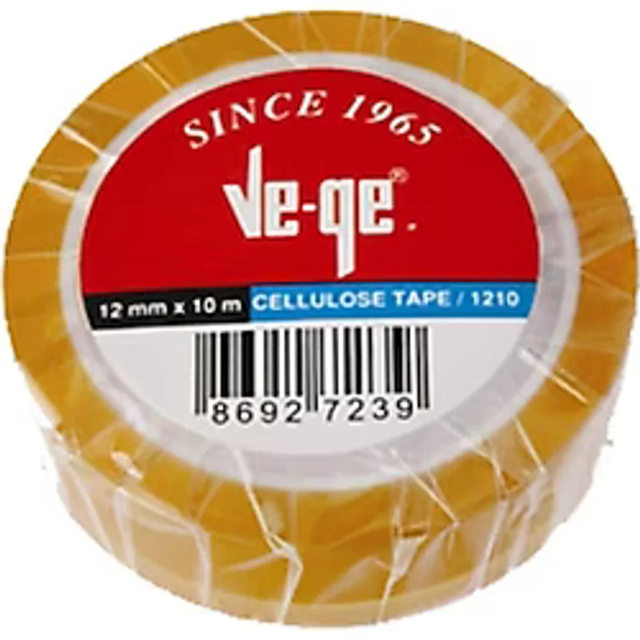 VeGe Selefon Cellulose Bant (12 mm x 10 m)