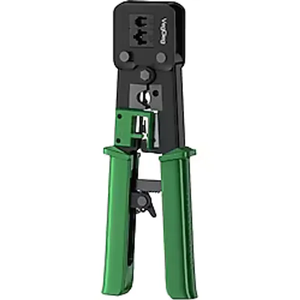 VegGieg 6P/8P Cat8 Cat7 Cat6 RJ45 Ethernet Jack Pensesi RJ11 RJ12 Telefon Kablosu Jak Kesme Soyma Sıkma Aleti