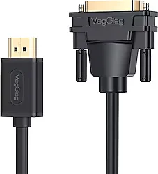 VegGieg V-D203 2 m DVI to HDMI Dönüştürücü