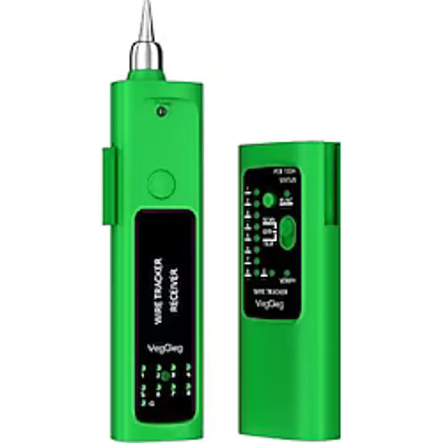 Veggieg V-E112 Çantalı Kablo Bulucu ve Poe Destekli Ethernet Ağ Kablosu Test Cihazı