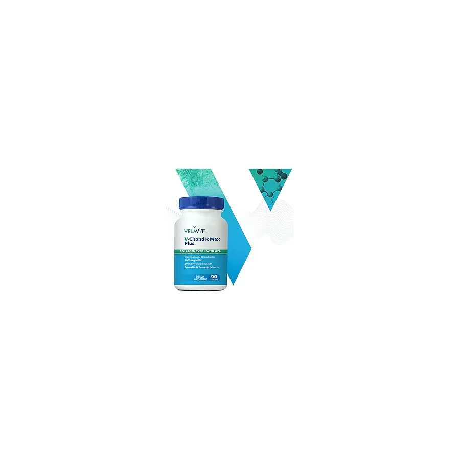 Velavit V-Chondromax Plus 90 Tablet Türkiye Menşeli Glukozamin ve Kondroitin İçeren Yetişkinler İçin