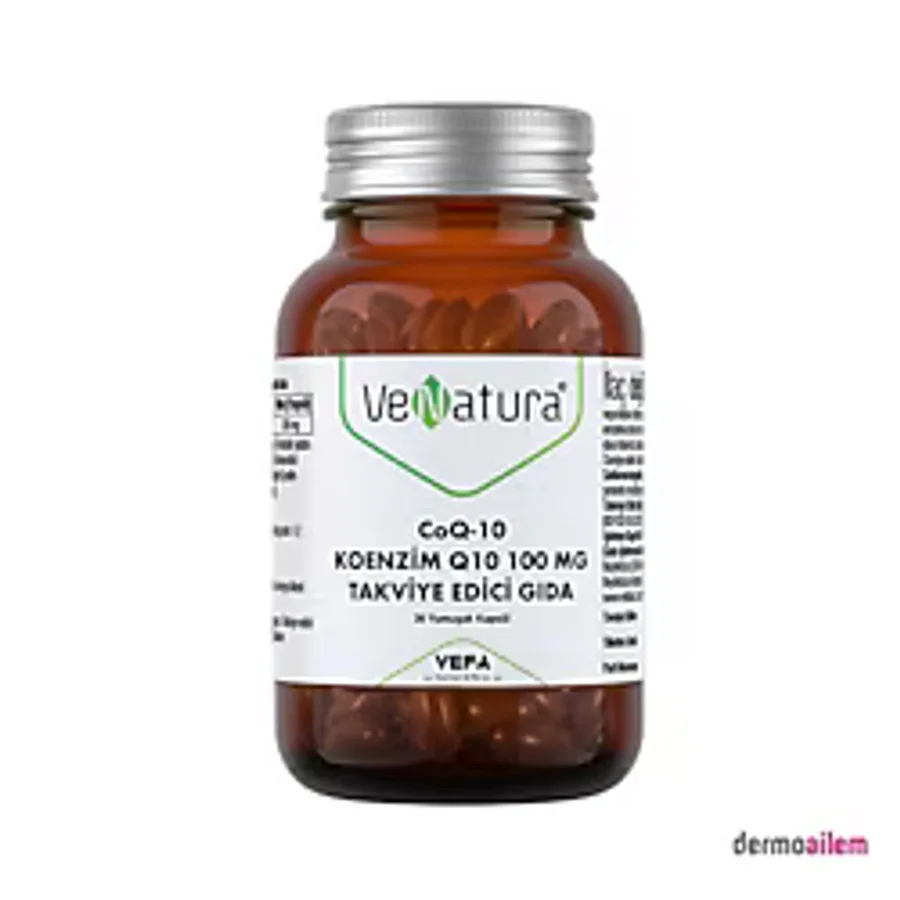 Venatura Koenzim Q10 100 mg 30 Yumuşak Kapsül