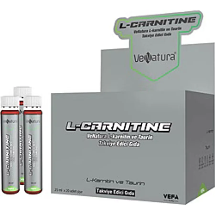 Venatura L-Karnitin ve Taurin 25 ml x 20 Şise