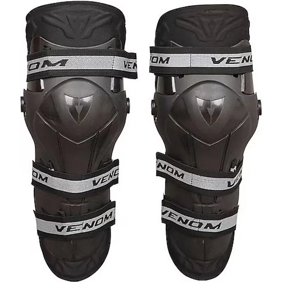 Venom Anatomik Mafsallı Darbe Emici Rüzgar Geçirmez Scooter ve Motosiklet Dizliği