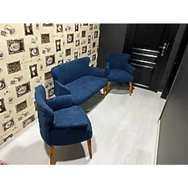 VENQM bukle çay seti koltuk takımı balkon ofis mutfak
