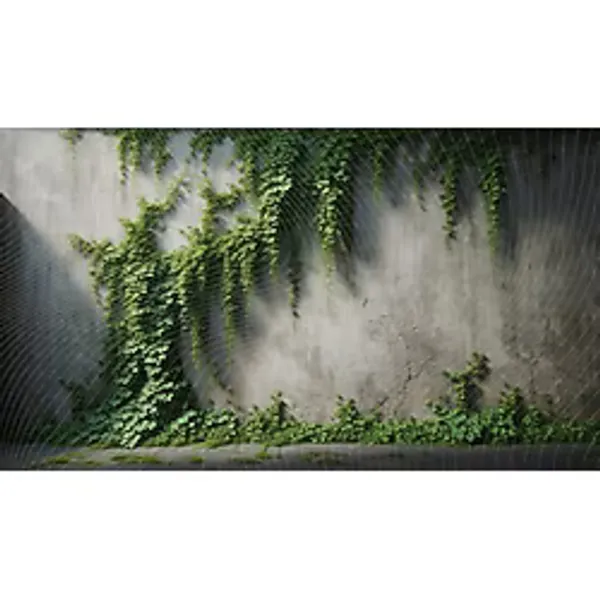 Venspor Duvar Sarmaşığı Temalı 200 x 150 cm Arkaplan Duvar Örtüsü Doğal ve Rustik Sanat Stili