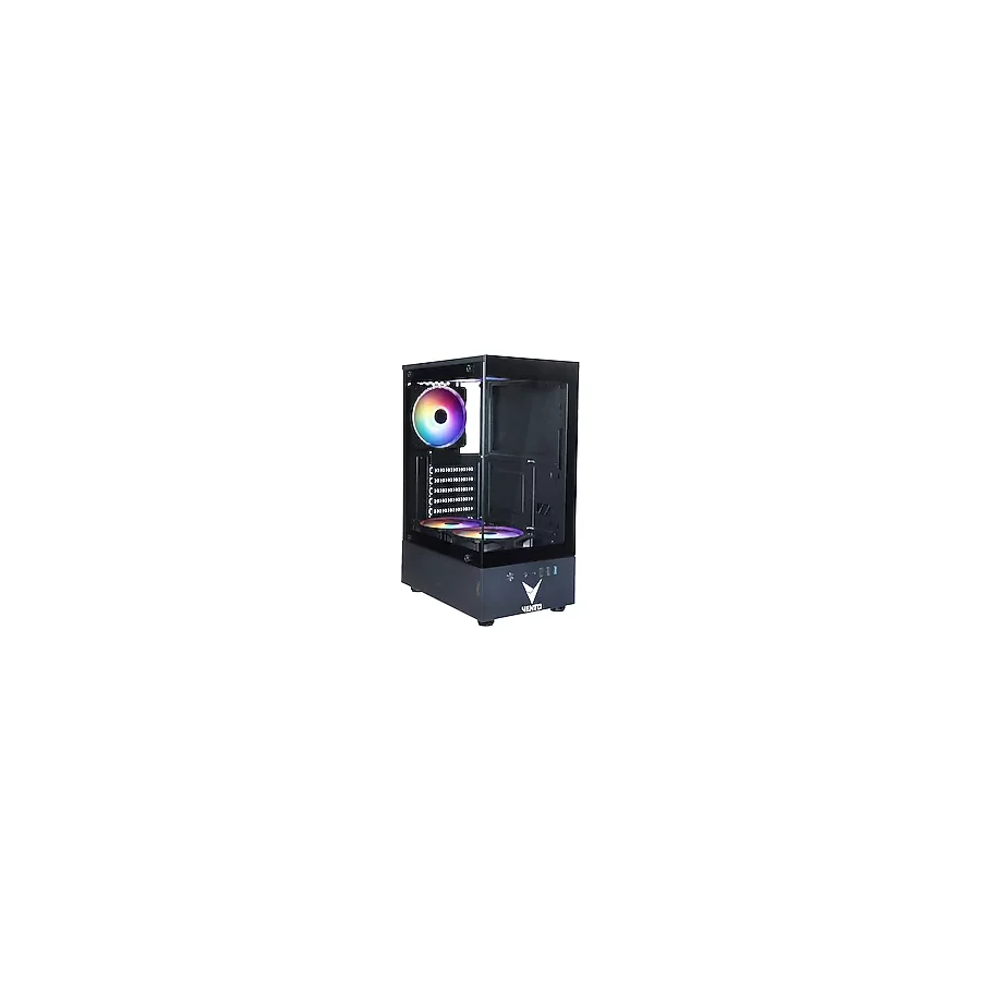 Vento VG2803F 650W 80+ Temperli Cam RGB ATX Bilgisayar Kasası