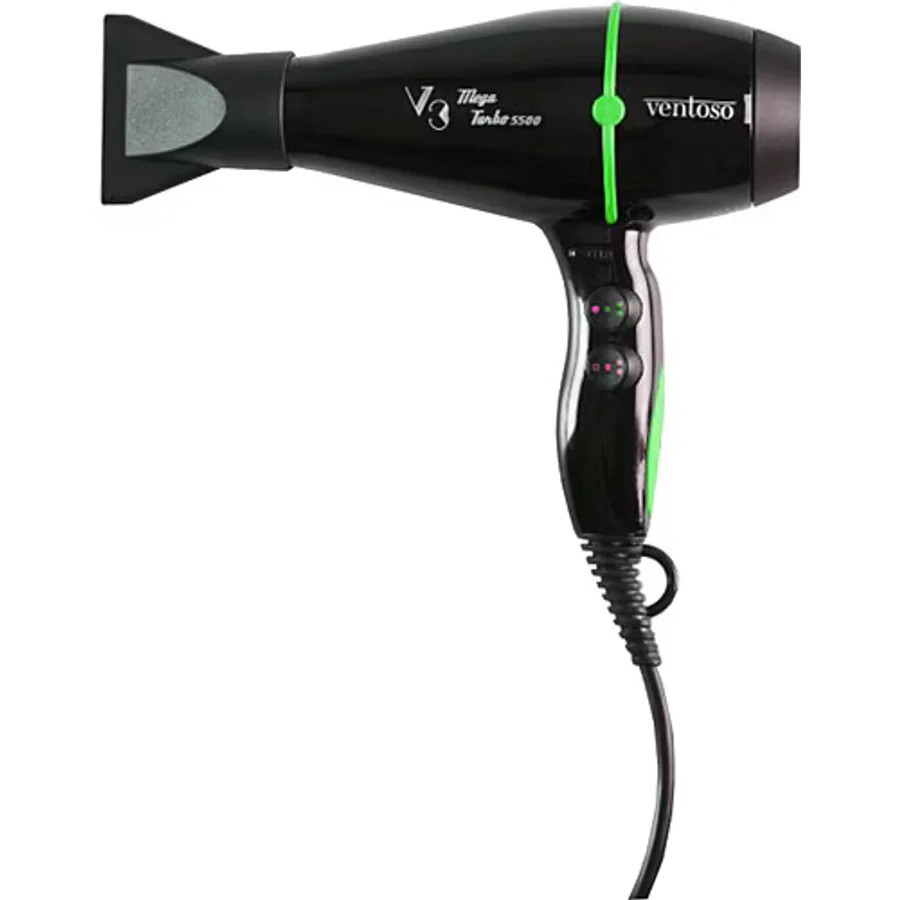 Ventoso V3 Mega Turbo 5500 Verde 2500 W Saç Kurutma Makinesi