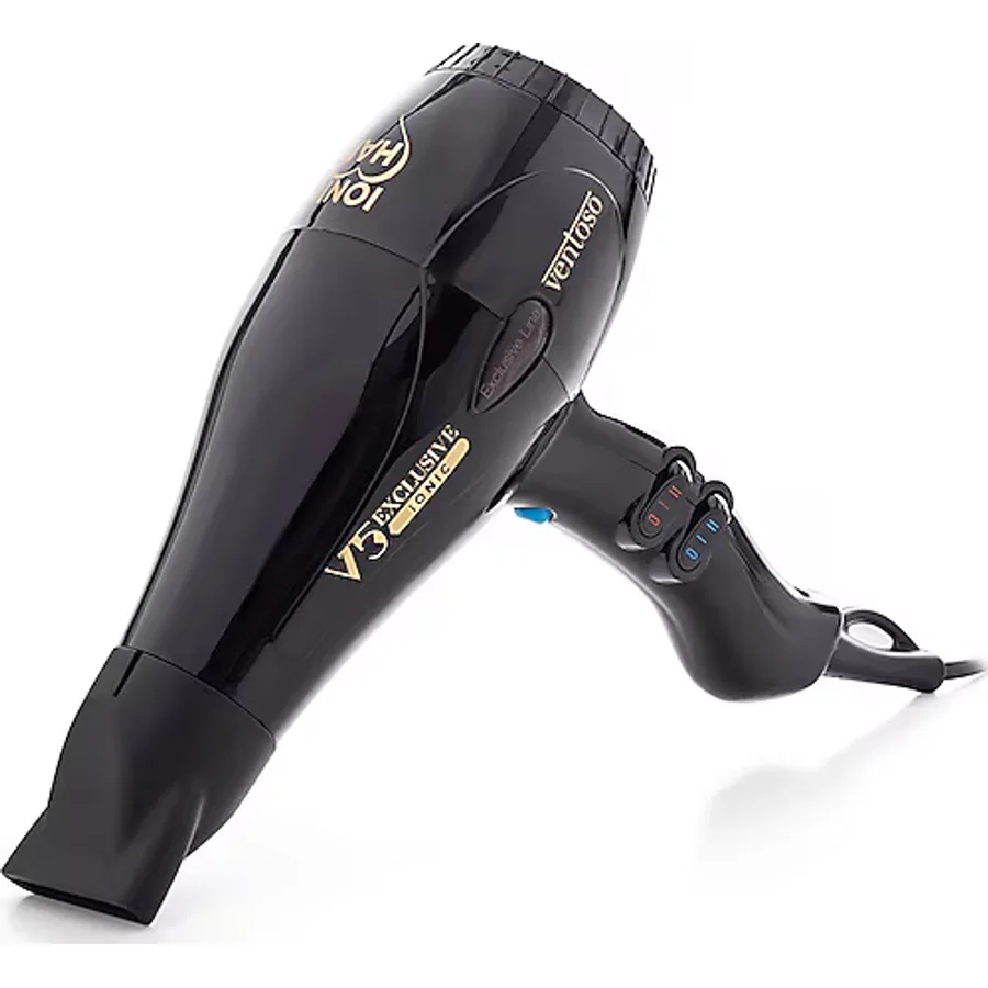 Ventoso V5 Exclusive Ionik Profesyonel 2500 W Fön Makinesi Nero Siyah