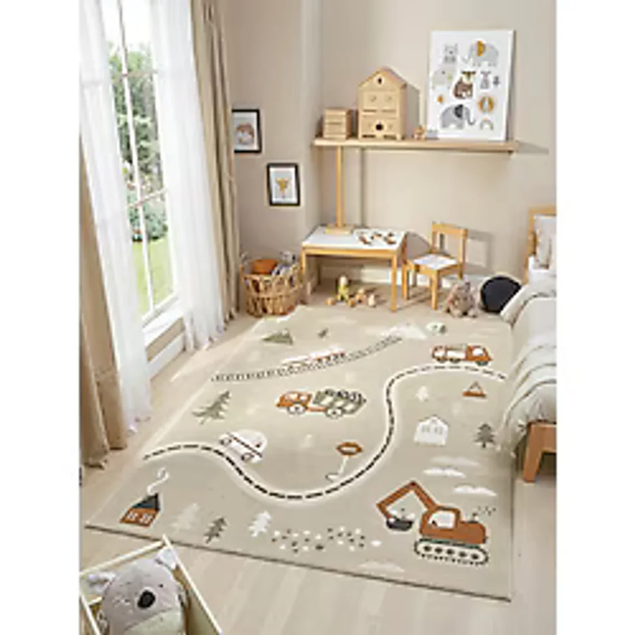 venucci home & living Step Premium Çocuk halısı Kız Erkek Bebek Odası Çocuk Odası Genç Odası Halısı Oyun Matı