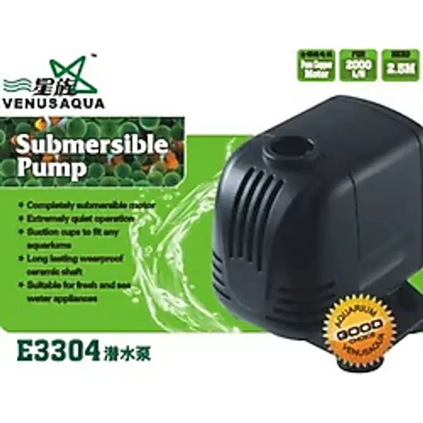 Venus Aqua E-3304 Akvaryum Sirkulasyon (Sump) Motoru 2000 Lt / H 45W