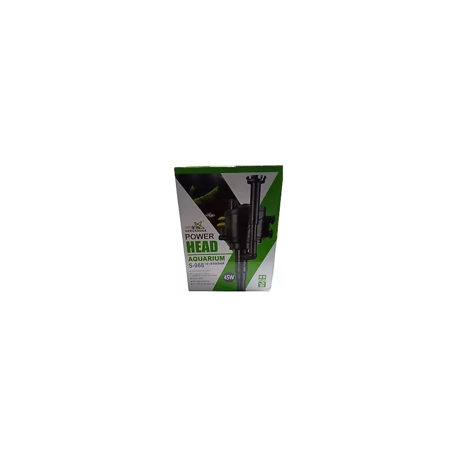 Venus Aqua S-988 Akvaryum Yedek Tepe Filtresi 3000L/H 45W