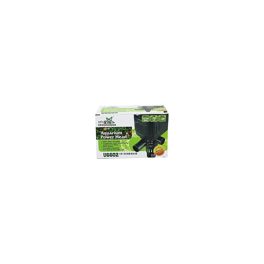 Venus Aqua U-6602 Akvaryum Sirkulasyon (Sump) Motoru 1200Lh 20W