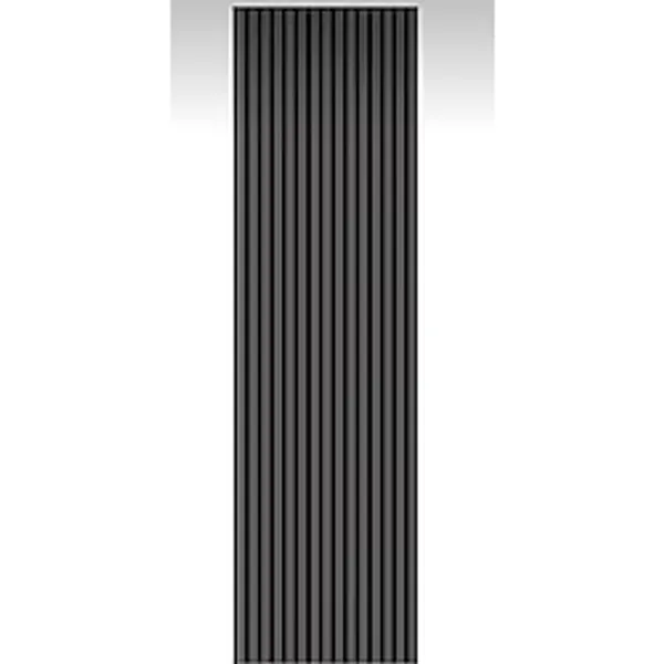 Vera Dekor 60X275 cm Antrasitgri Plus Akustik Duvar Paneli / 4mm Keçe/ 9mm Çıta