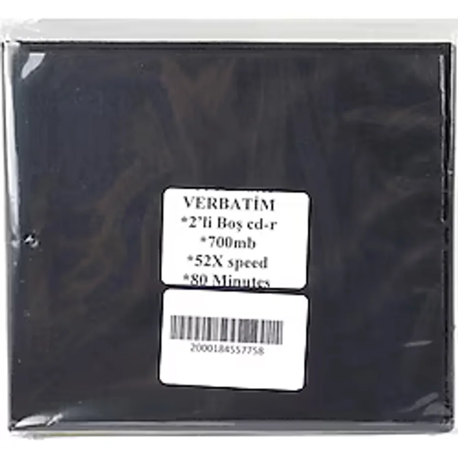 Verbatim 69735 CD-R 52x 700 MB - 2 Adet