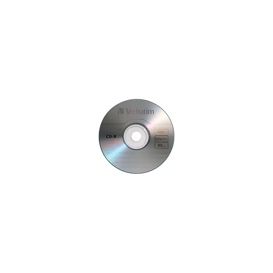Verbatim Cd-R Boş Disk 700Mb 80 Dakika Veri Ve Müzik İçin 52X Kaydedilebilir Disk - 5 Li Paket