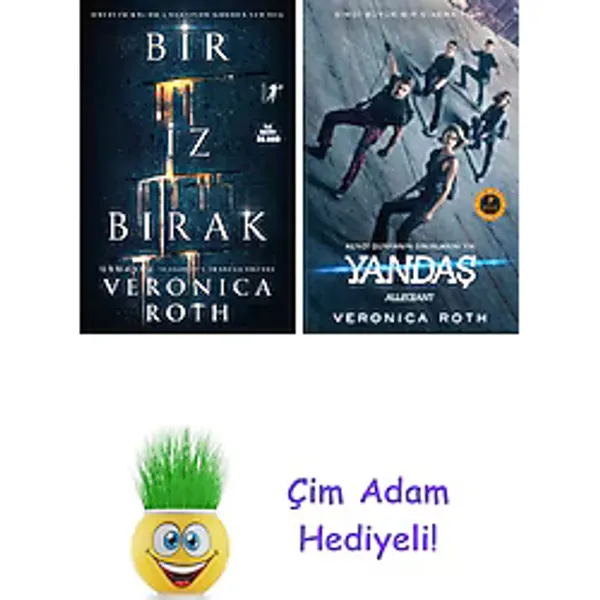 Veronica Roth 2 Kitap Seti + Çim Adam Hediye - Hayır