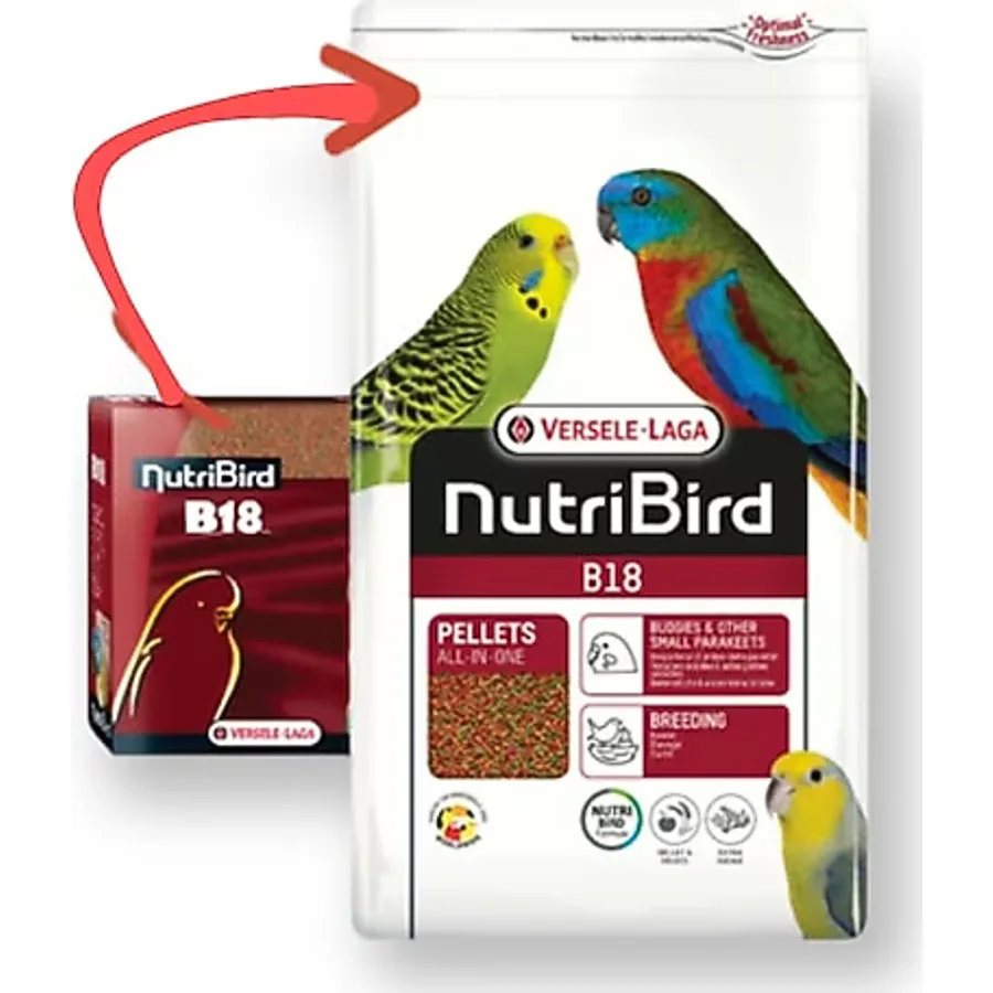 Versele Laga Nutribird B18 3 kg Muhabbet Kuşu Pelet Yem