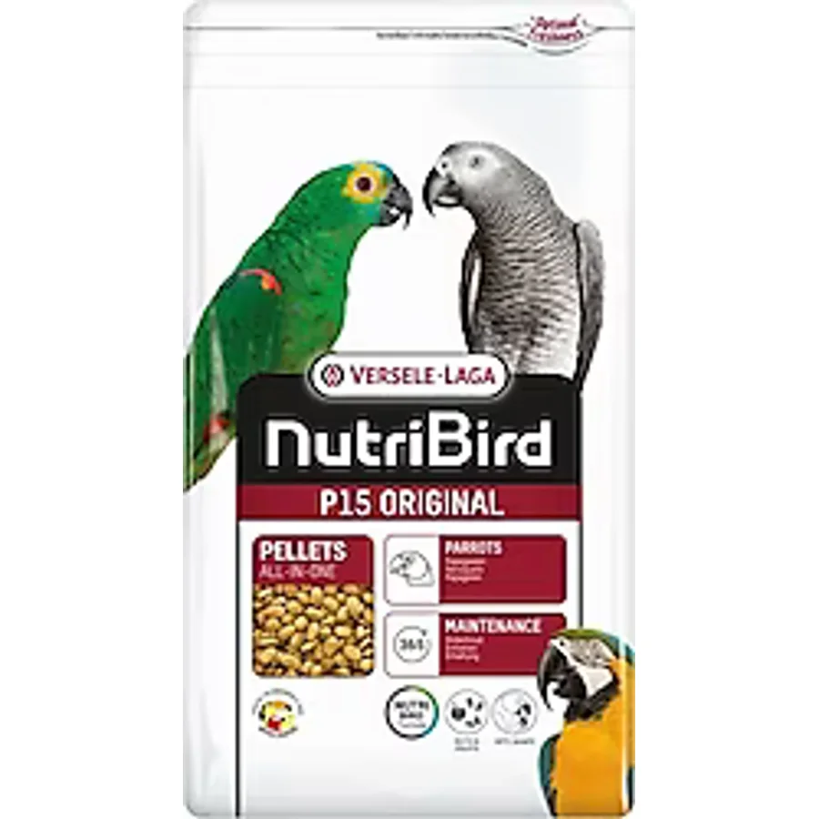 Versele Laga Nutribird P15 Original 1 kg Pelet Papağan Yemi