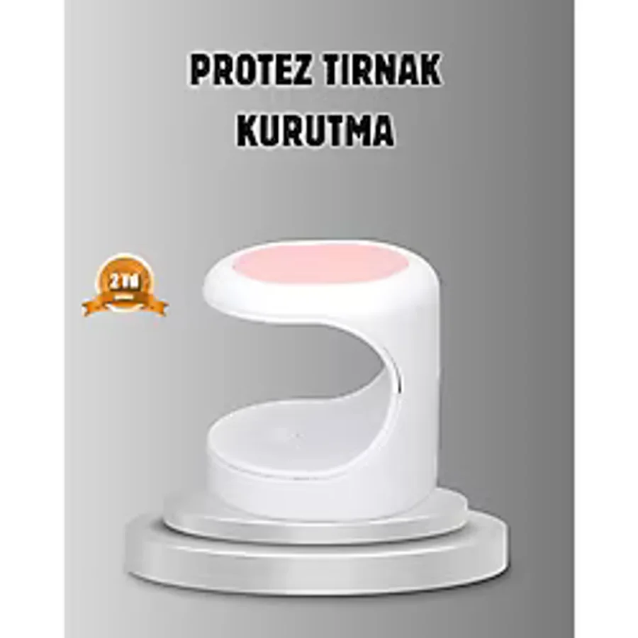 Verto Taşınabilir Mini Oje Kurutma Makinesi 16W Uv LED Hızlı Etkili Kurutucu