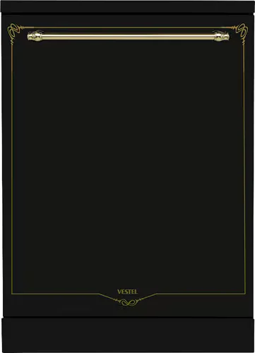 Vestel BM 5001 RS Siyah 5 Programlı Bulaşık Makinesi