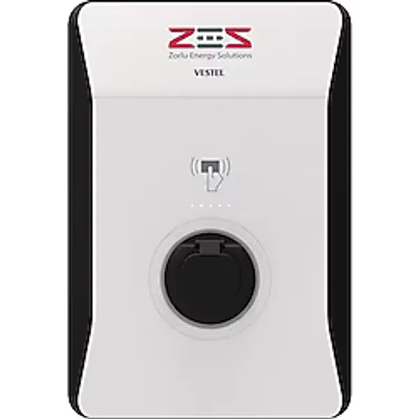 Vestel Elektrikli Araç Şarj İstasyonu EVC04 ZES4-AC22SW-OPT1 22 kW Smart Wifi Soketli