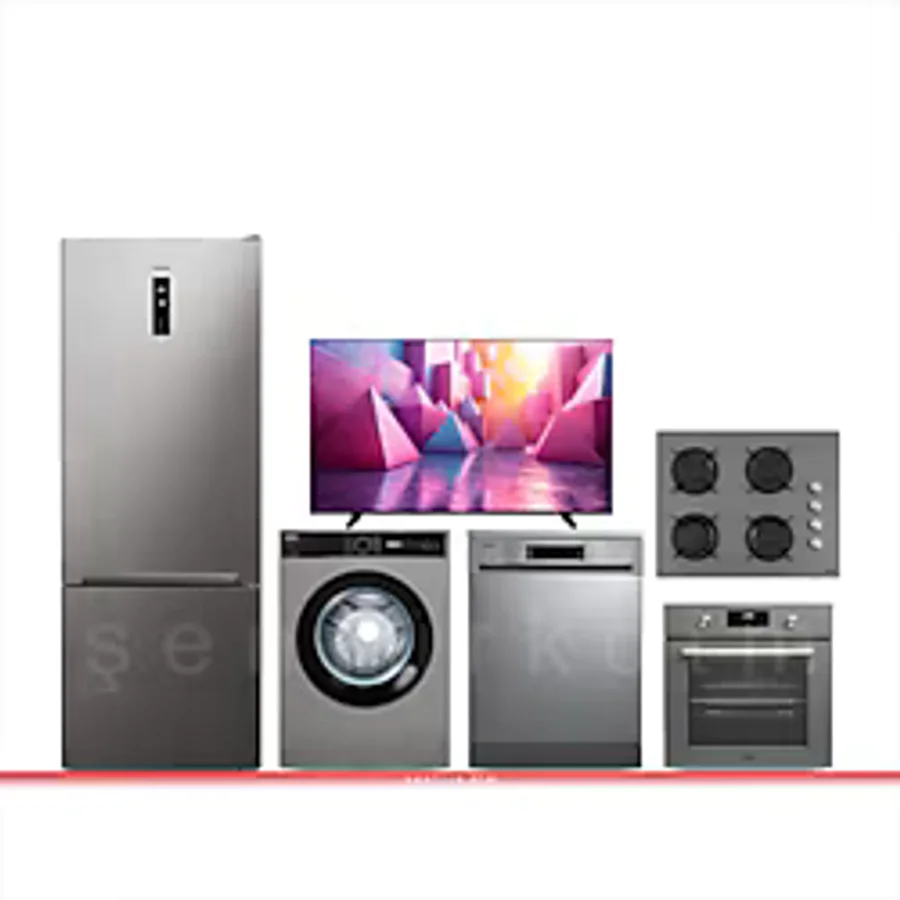 Vestel "Lüks Inox" Beyaz Eşya Seti Çeyiz Paketi