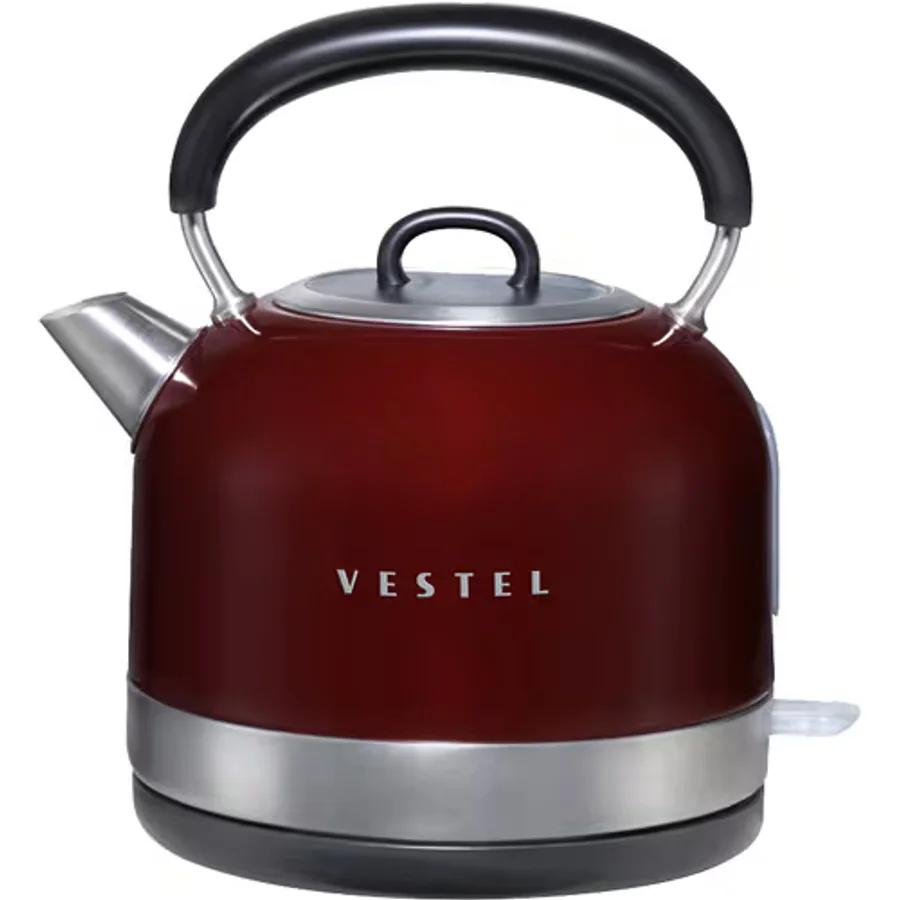 Vestel Retro Bordo 2200 W 1.7 lt Çelik Kettle