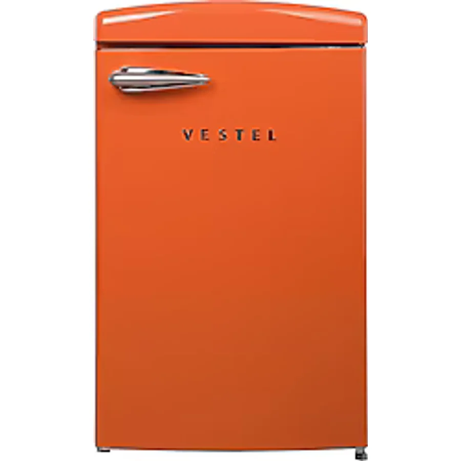 Vestel Retro SB14111 Turuncu Mini Buzdolabı