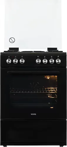 Vestel SF 8401 S Siyah Ocaklı Fırın