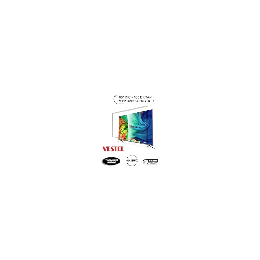 Vestel Uyumlu 65" Inç 165 Ekran Tv Ekran Koruyucu Tüm Modeller