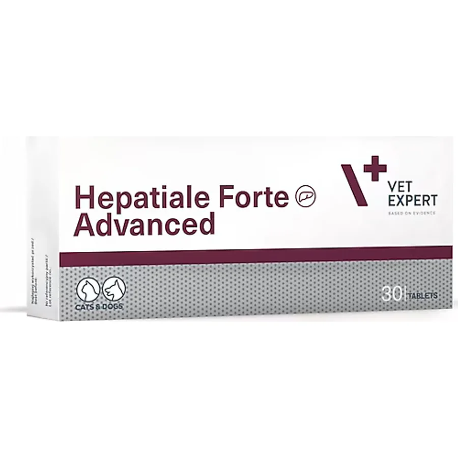 Vet Expert Hepatiale Forte Advanced Köpek ve Kediler için 30 Tablet