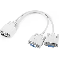 VGA TO 2 VGA ÇOĞALTICI ÇOKLAYICI Y KABLO