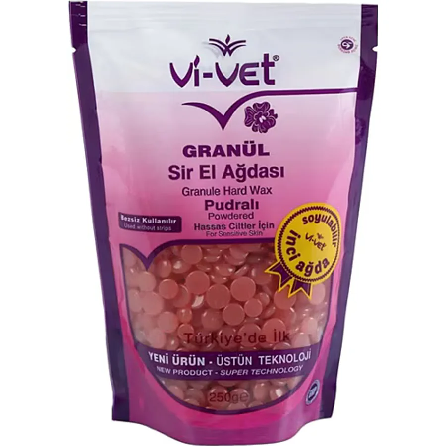 Vi-Vet Pudralı 250 gr Boncuk Sir Ağda