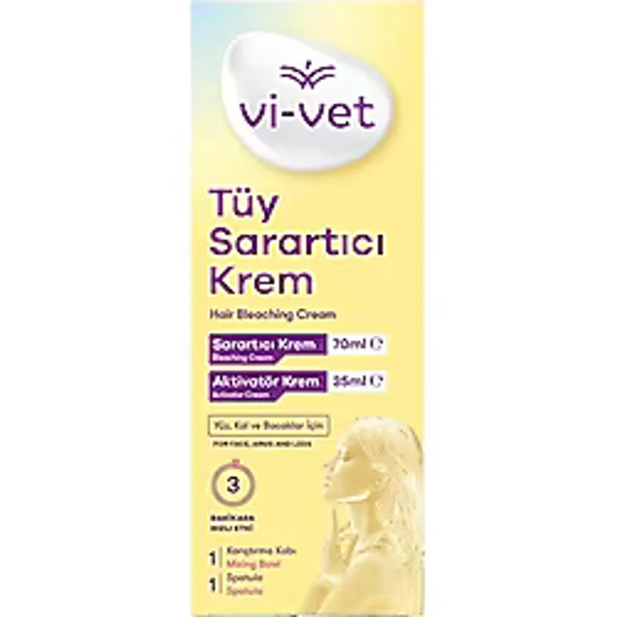 Vi-Vet Tüy Sarartıcı Krem 35+70 ml