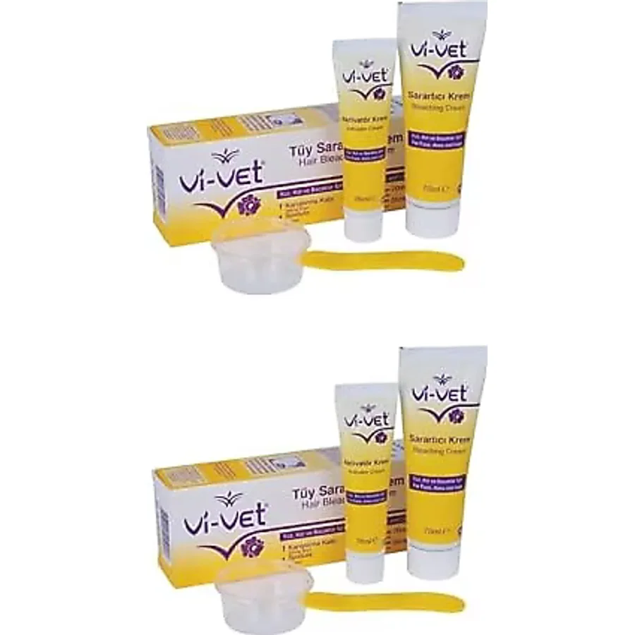 Vi Vet Tüy Sarartıcı Krem 70 Ml 35Ml X2 Adet