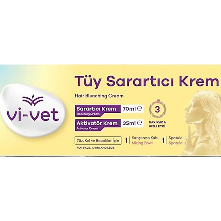 Vi-Vet Vivet Tüy Sarartıcı Krem