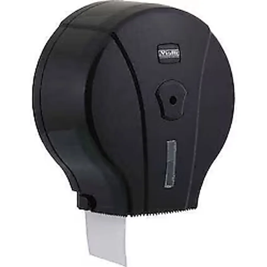 Vialli MJ1B Mini Jumbo Siyah Tuvalet Kağıdı Dispenseri