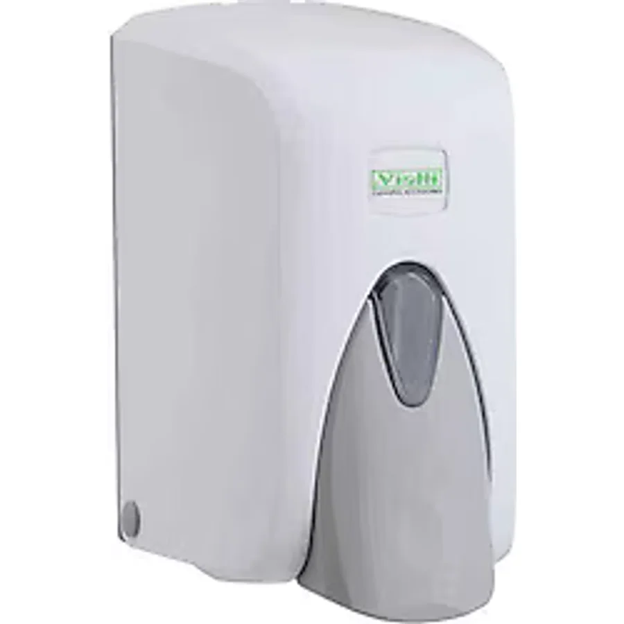 Vialli S5 500 ml Beyaz Sıvı Sabun Dispenseri