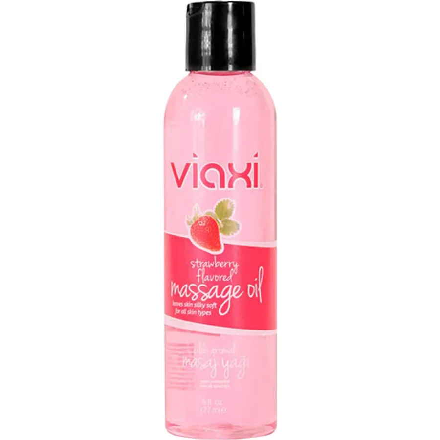 Viaxi Çilek Aromalı 177 ml Masaj Yağı