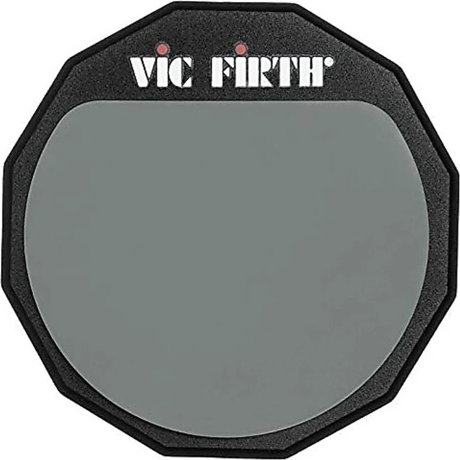 Vic firth 6 Tek Taraflı Çalışma Padı, Yumuşak Lastik