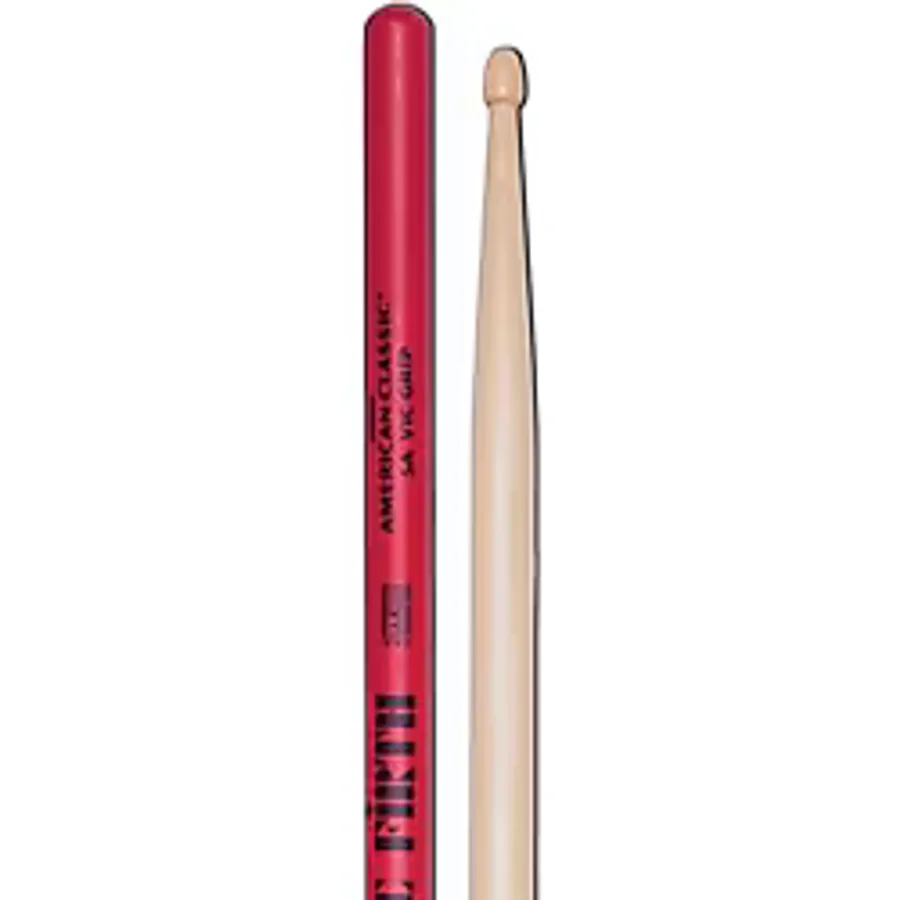 Vic firth Baget (Çift) Vıc 5A Grıp, Hıckory, 0.565X16 Med