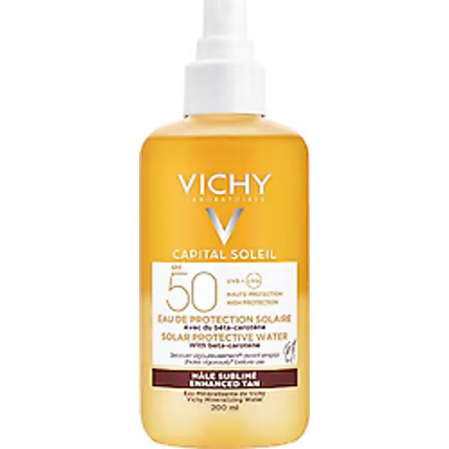Vichy Capital Soleil Solar Protective Water 200 ml 50 Faktör Bronzlaştırıcı Güneş Spreyi