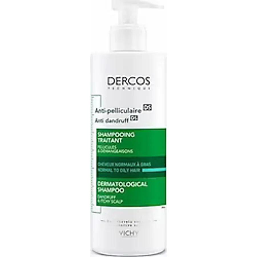 Vichy Dercos Anti-Dandruff Normal ve Yağlı Saçlar için 390 ml Kepek Şampuanı