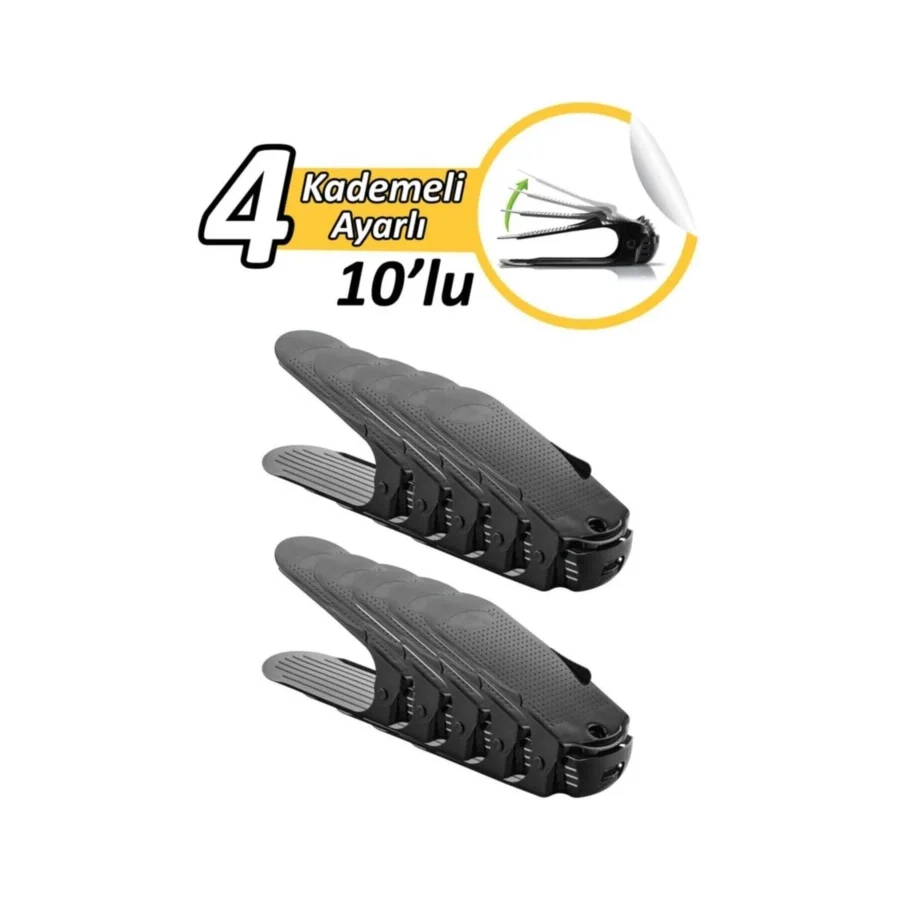 Vienev Ayarlı Ayakkabı Rampası 10'lu Set