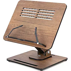 Vigo Wood Kitap Okuma Standı Yükseklik Ayarlanabilir Katlanabilir 360o Dönebilen Laptop Standı
