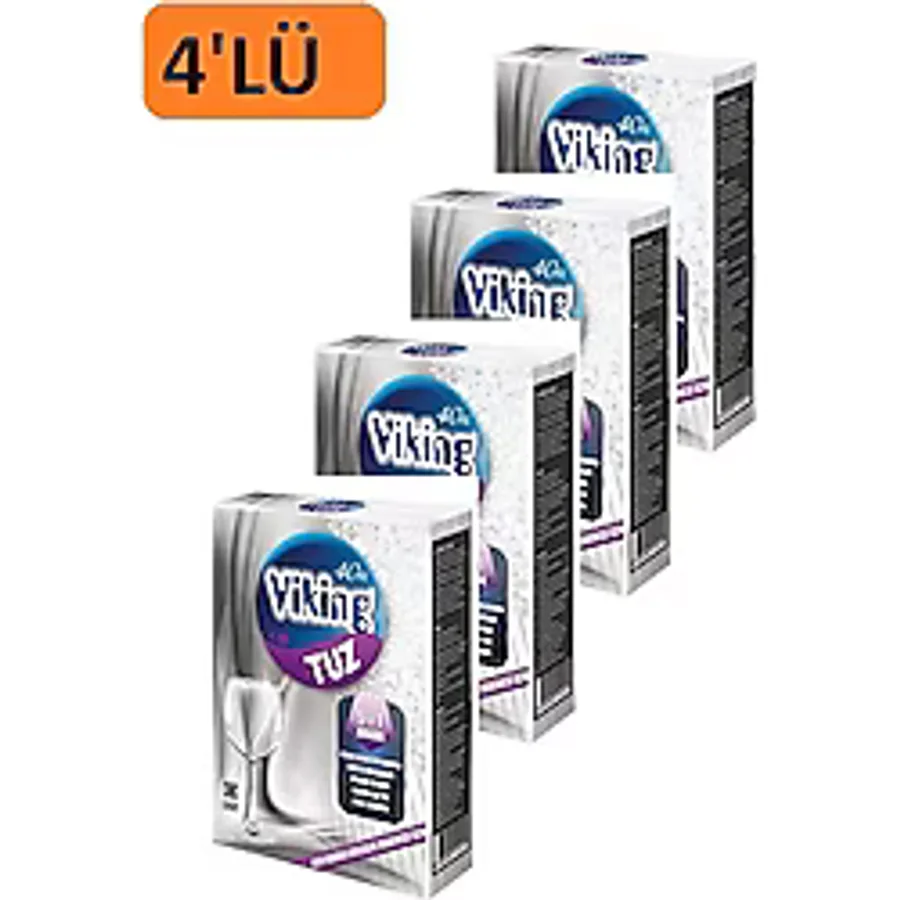 Viking 1.5 kg 4'lü Paket Bulaşık Makinesi Tuzu