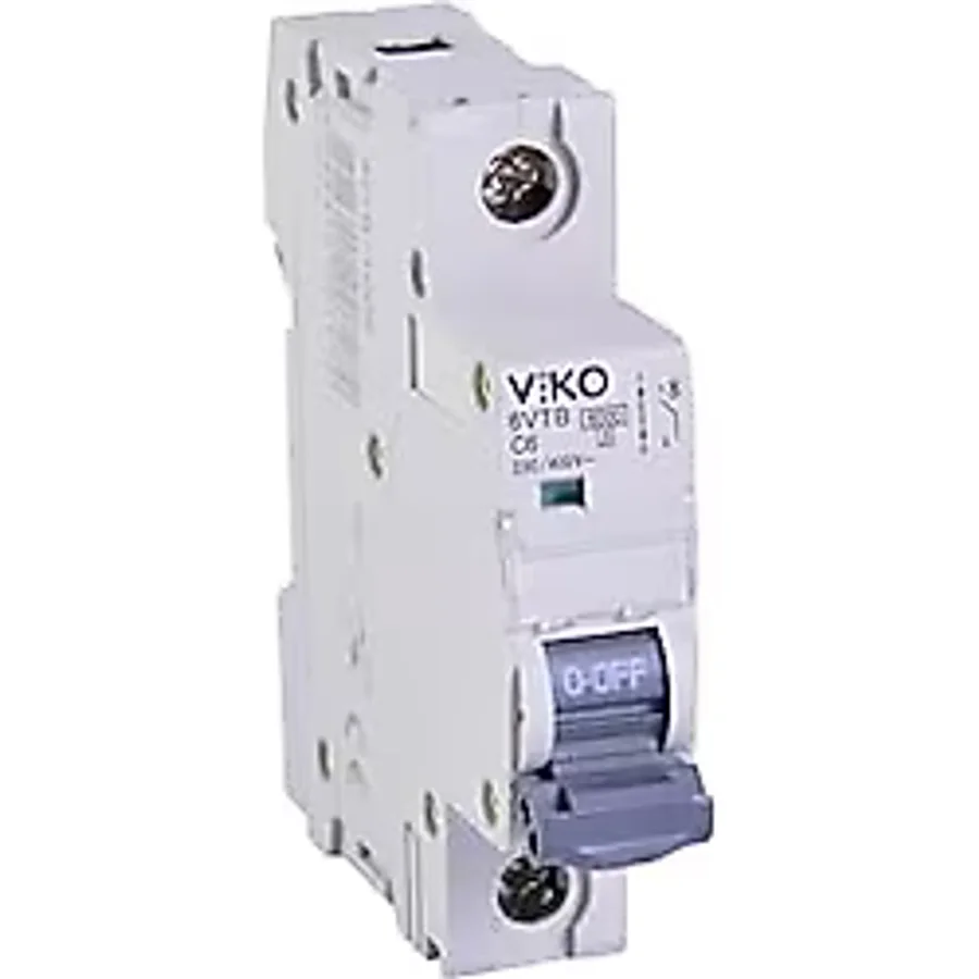 Viko 6VTB-1C06 Otomatik Sigorta 6kA C Tipi 1 Kutup 06A