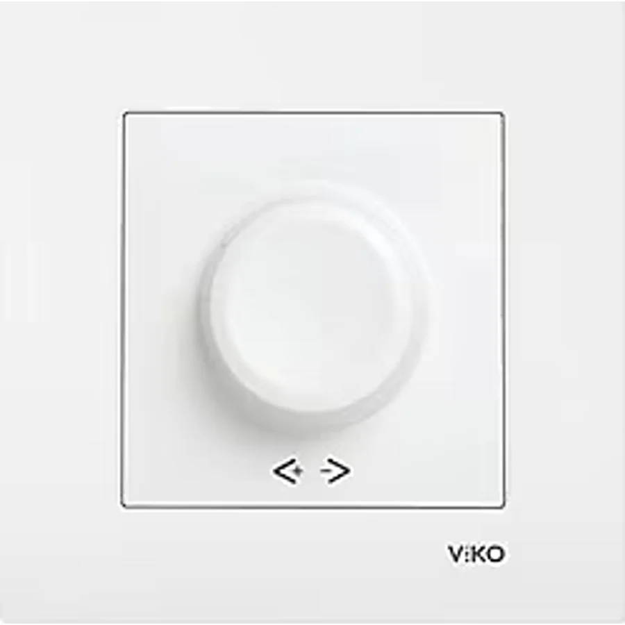 Viko Karre Sıva Üstü Dimmer 600 RL Çerçeveli Beyaz Anahtar Priz