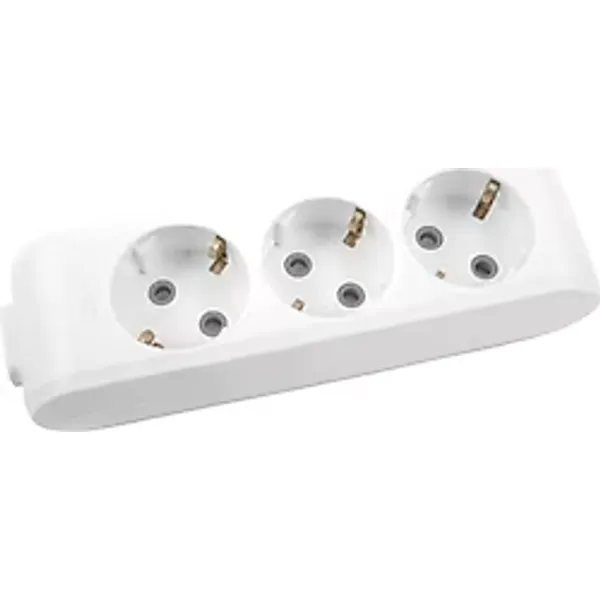 Viko Multi-let 90113300 Topraklı Kablosuz Beyaz 3'lü Priz